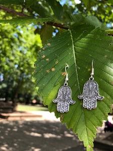 Hamsa Earrings Small